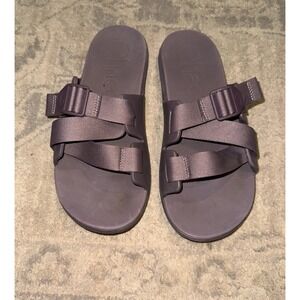 CHACO Chillos Slide Shoes Purple Waterproof Ads Z Strap Sandals Womens Sz 10